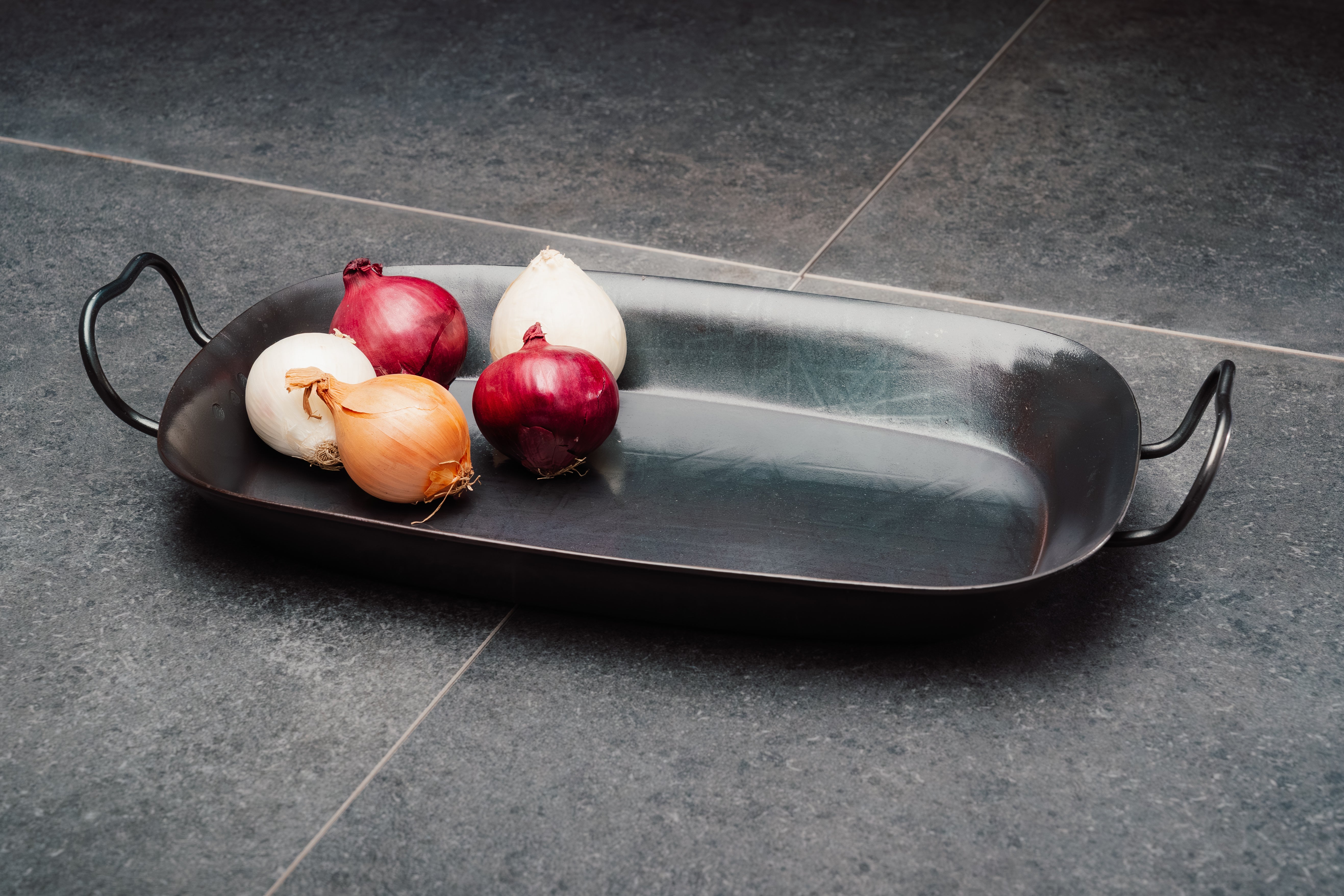 geschmiedete Fischpfanne