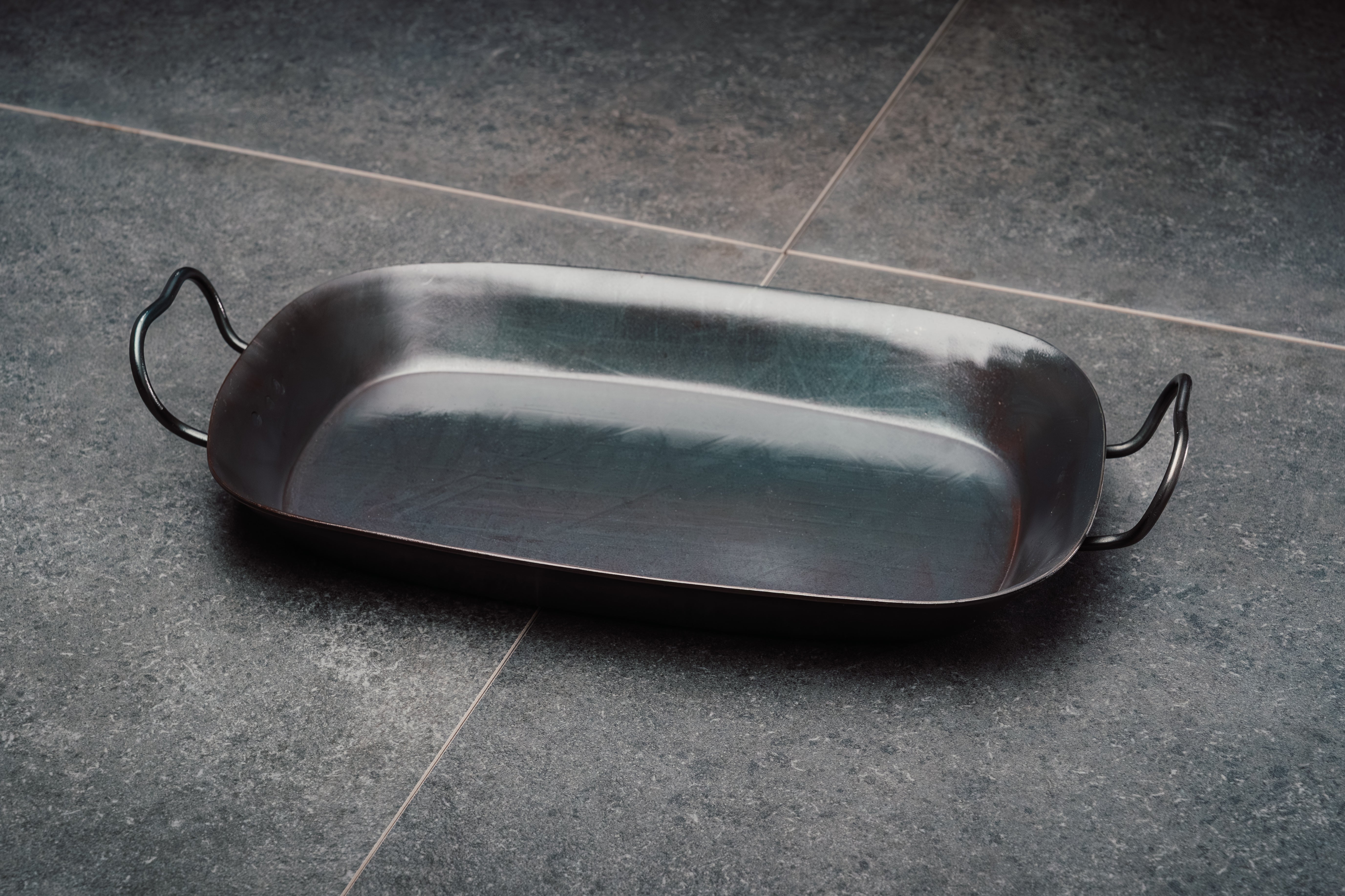 geschmiedete Fischpfanne